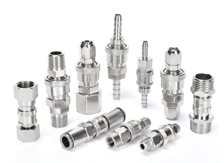  공압식 퀵 커넥터 사용 방법